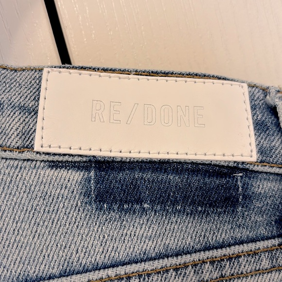 RE/DONE| New 90s High Rise Ankle Crop Jeans (size:27) - Picture 5 of 9